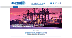 Desktop Screenshot of ipatraffic.eu